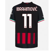 AC Milan Zlatan Ibrahimovic #11 Hemmatröja 2022-23 Korta ärmar